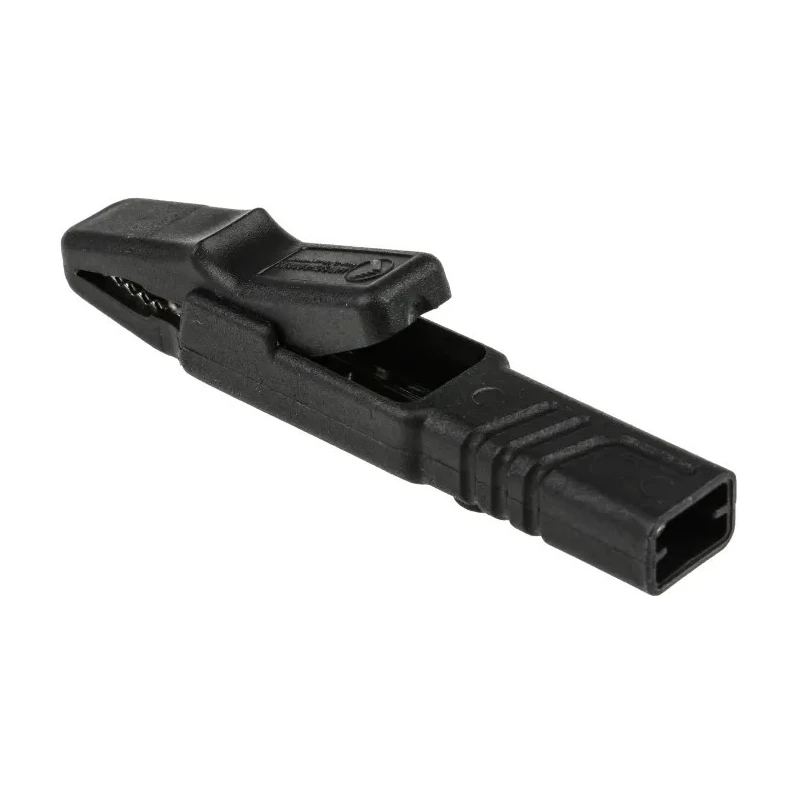 Hirschmann Test & Measurement Black Crocodile Clip Brass Contact 25A Insulated 932146100