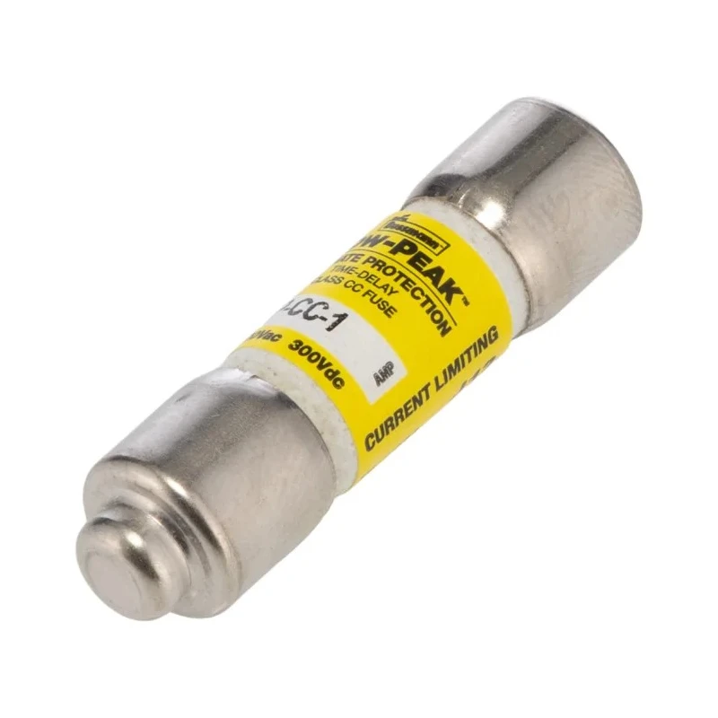 Eaton 1A Time Delay Melamine Cartridge Fuse 10 x 38 mm LP-CC-1