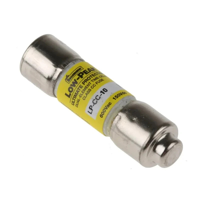Eaton 10A T Melamine Cartridge Fuse 10 x 38 mm, 600V AC, Time Delay, Class CC LP-CC-10