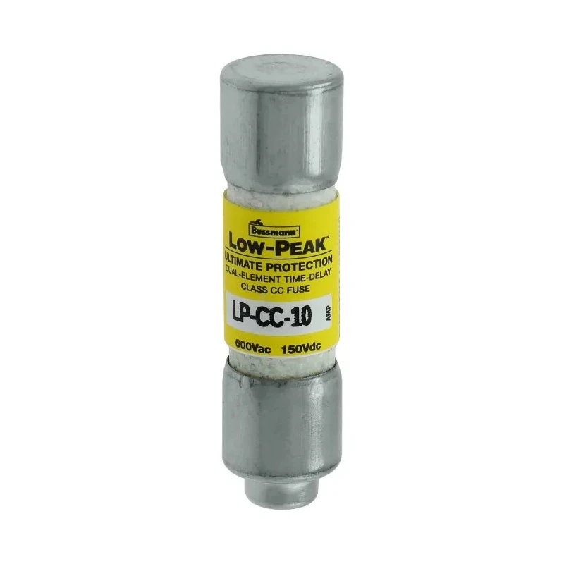 Eaton 10A T Melamine Cartridge Fuse 10 x 38 mm, 600V AC, Time Delay, Class CC LP-CC-10