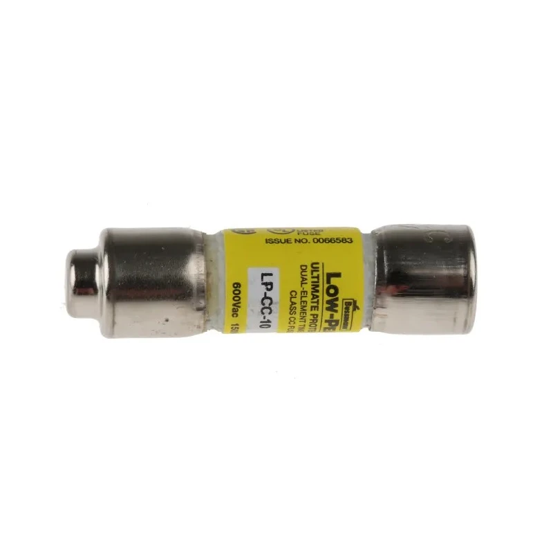 Eaton 10A T Melamine Cartridge Fuse 10 x 38 mm, 600V AC, Time Delay, Class CC LP-CC-10