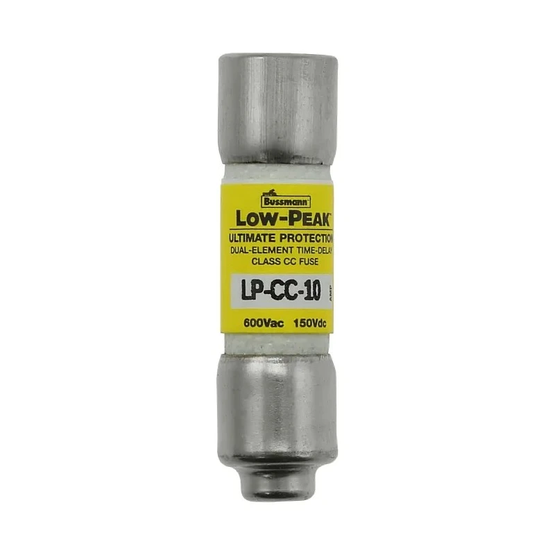Eaton 10A T Melamine Cartridge Fuse 10 x 38 mm, 600V AC, Time Delay, Class CC LP-CC-10