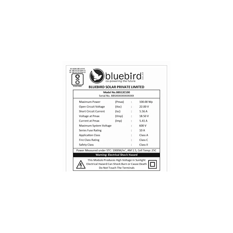  bluebird-100-watt-12-volt-polycrystalline-solar-panel-33081-4