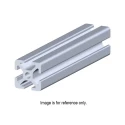 RS PRO Black Aluminium Strut Profile 20 x 20 mm 5 mm Groove 2 m Length 850-8489