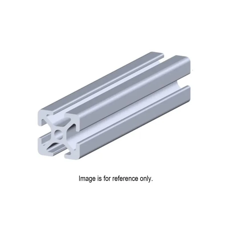 RS PRO Black Aluminium Strut Profile 20 x 20 mm 5 mm Groove 2 m Length 850-8489