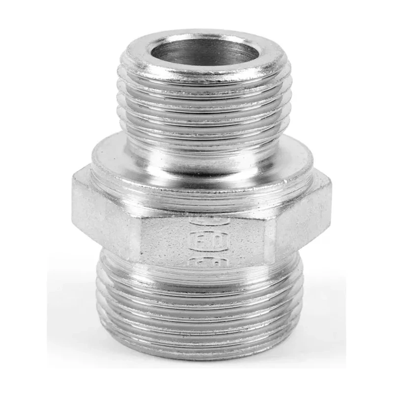 Parker Hydraulic Fitting Male G Thread 90° Angle Stainless Steel Zinc Plated GE15LREDCF