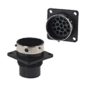 Souriau Sunbank by Eaton Circular Connector 19 Contacts Flange Standard Plug Male IP65 UTG01619P