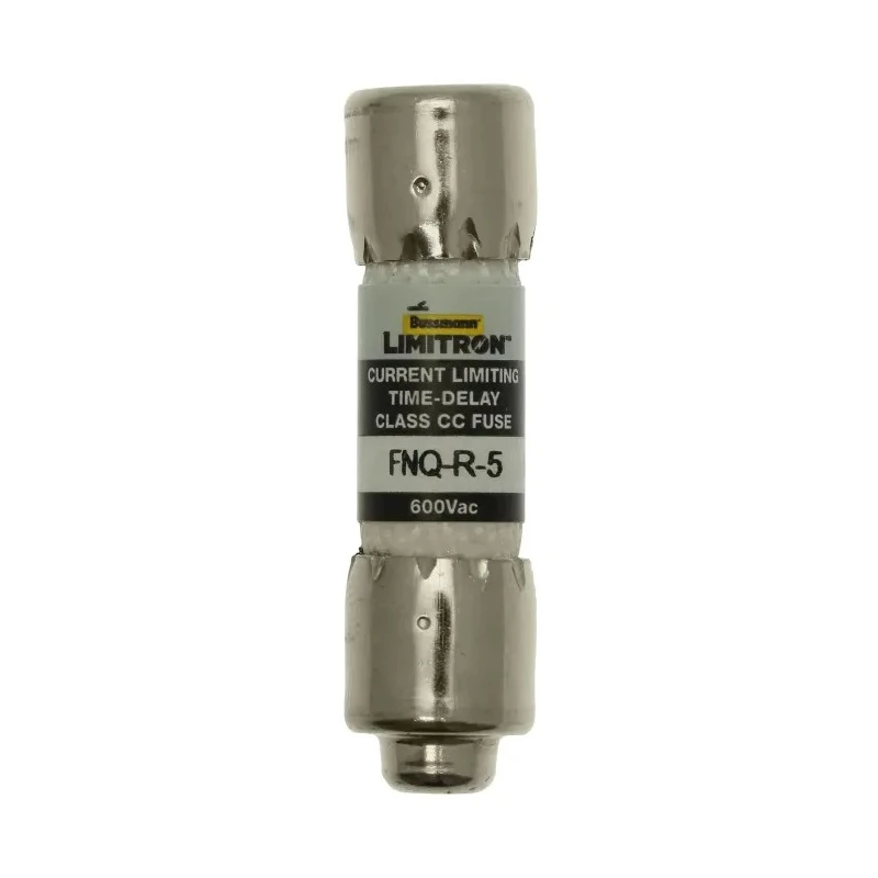 Eaton 5A Time Delay Melamine Cartridge Fuse 10 x 38 mm 600V AC FNQ-R-5