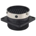 Souriau Sunbank by Eaton Circular Connector 48 Contacts Flange Plug Female IP65 Thermoplastic Housing UTG02448S