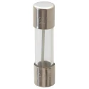 Eaton 20A Fast Acting Glass Cartridge Fuse, 6.3 x 25 mm, 250V AC, Nickel-Plated Brass Endcaps AGX-20