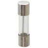 Eaton 20A Fast Acting Glass Cartridge Fuse, 6.3 x 25 mm, 250V AC, Nickel-Plated Brass Endcaps AGX-20