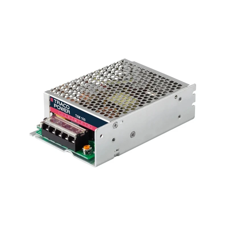 TRACOPOWER Switching Power Supply 12V DC, 100W 264V AC Chassis Mount TXM 100-112