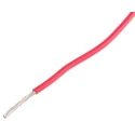 RS PRO Red 0.6 mm² Hook Up Wire, 20 AWG, 19/0.2 mm Core Strands, 100 m Length, Polyvinyl Chloride Jacket, 250V 851-3591