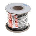 RS PRO Black 0.34 mm² 22 AWG Hook Up Wire 7 x 0.25 mm Strands, 250 m, Polyvinyl Chloride 851-3573