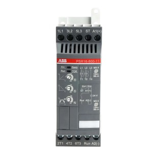 ABB PSR Series 3 Phase Soft Starter 7.5 kW Power Rating 600V AC IP20 