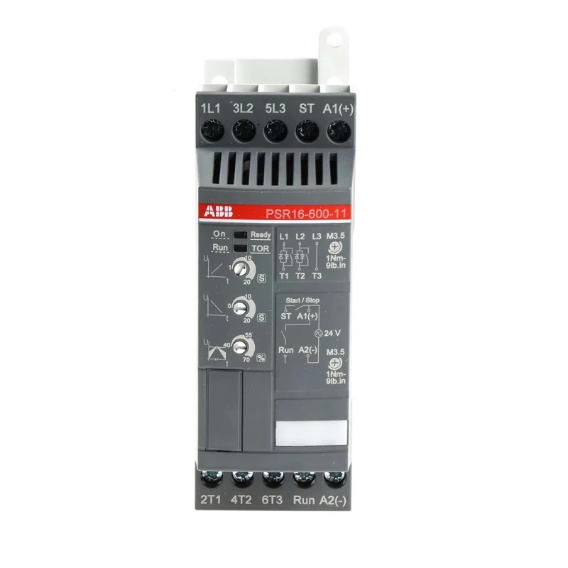 ABB PSR Series 3 Phase Soft Starter 7.5 kW Power Rating 600V AC IP20 