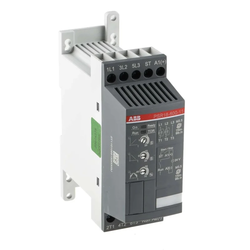 ABB PSR Series 3 Phase Soft Starter 7.5 kW Power Rating 600V AC IP20 