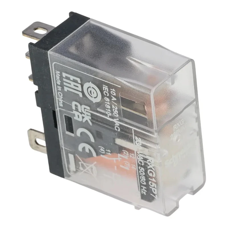 Schneider Electric Power Relay, 230V AC Coil, 10A Switching Current, SPDT, Harmony Relay RXG Series RXG15P7