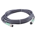 Jumo Sensor Actuator Cable Male 5 way RSF 50/11 Lumberg to Female 5 way Connector 503578