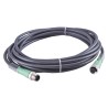 Jumo Sensor Actuator Cable Male 5 way RSF 50/11 Lumberg to Female 5 way Connector 503578