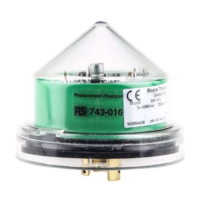Royce Thompson Electric Lighting Controller Sensor Switch 0.25 W Power, 220-270V AC, Filtered Silicon oasis 1000 drg 132