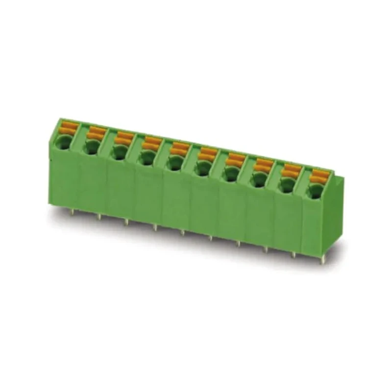Phoenix Contact PCB Terminal Block SPTA 1/9-5.0 Series 65° 9 Contacts 5 mm Pitch 320V 9A 1752285