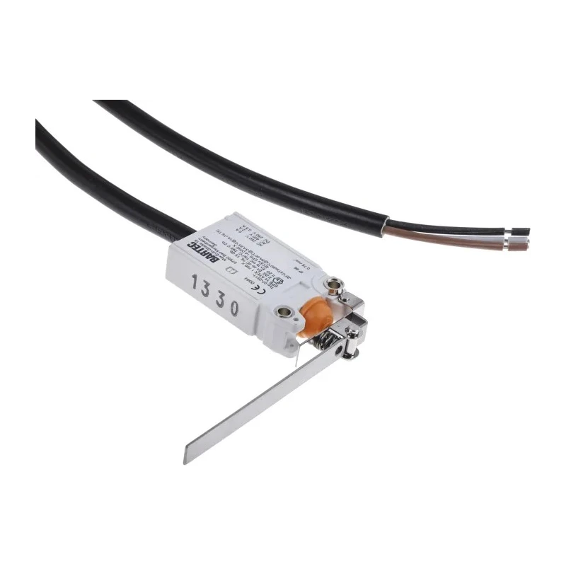 Bartec Plunger Limit Switch, 1 NO/1 NC, IP66, Plastic Housing, 400V AC, 2A IP66