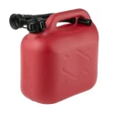 RS PRO Plastic Fuel Can Jerry Container, 5L Capacity, Durable Plastic Material 851-7503