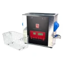 RS PRO Ultrasonic Cleaner 6L Stainless Steel Tank, 300W Heater, 150W Ultrasonic Power, 40 KHz Frequency 855-5915