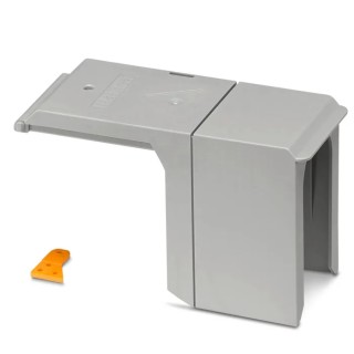 Phoenix Contact HC-RBO 12 Series Protective Cover Gray 164 mm x 49 mm x 33 mm 3247983