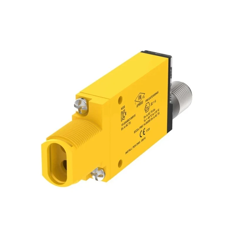 Banner Glass Fibre Optic Sensor Current Output 225mW 4-Pin Connector IP67 15V MIAD9FQ
