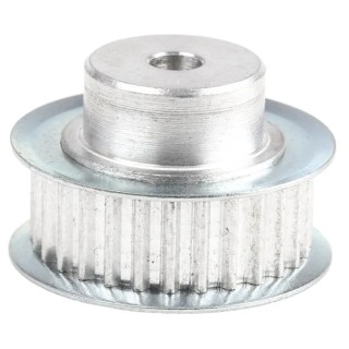 RS PRO Aluminium Timing Belt Pulley 6 mm Belt Width 2.5 mm Pitch 28 Teeth Model 16T2.5/28.2