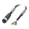 Phoenix Contact Sensor Actuator Cable Female 8 Way M12 to 8 Way Unterminated 3 m 30V 1522875