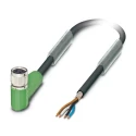 Phoenix Contact Sensor Actuator Cable 4-position Right Angle Female to 4-way Unterminated 5m 30V SAC-4P 1521986