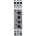 Carlo Gavazzi DCB51 Series DIN Rail Timer Relay, 2-Contact, 12 to 240 V DC/12 V AC, 240 V AC, 0.1 s to 100 h DCB51
