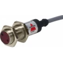 Carlo Gavazzi Diffuse Photoelectric Sensor Barrel Style 400 mm Detection Range PNP Output IP67 EO1804PPAS