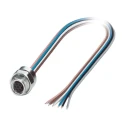 Phoenix Contact Sensor Actuator Cable Female 6 way M8 to 6 way M12 x 1, 500mm, IP67, 30V 1453465