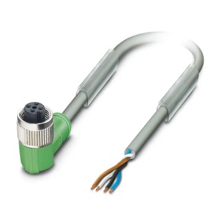 Phoenix Contact Sensor Actuator Cable Female 4 Way Right Angle to Unterminated 4 Way, 10 m 1456983