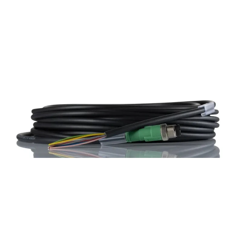 Phoenix Contact Male 8 Way Straight to Unterminated Sensor Actuator Cable 10 m 30V SAC-8P 1522529