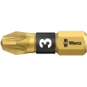 Wera Screwdriver Bit 6.35 mm Hex Drive PZ3 Tip 25mm Overall Length 05078624001