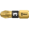 Wera Screwdriver Bit 6.35 mm Hex Drive PZ3 Tip 25mm Overall Length 05078624001