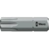 Wera Screwdriver Bit, 6.35 mm Hex Drive, T40 Tip, 25 mm Overall Length, 1-Piece 05066130001