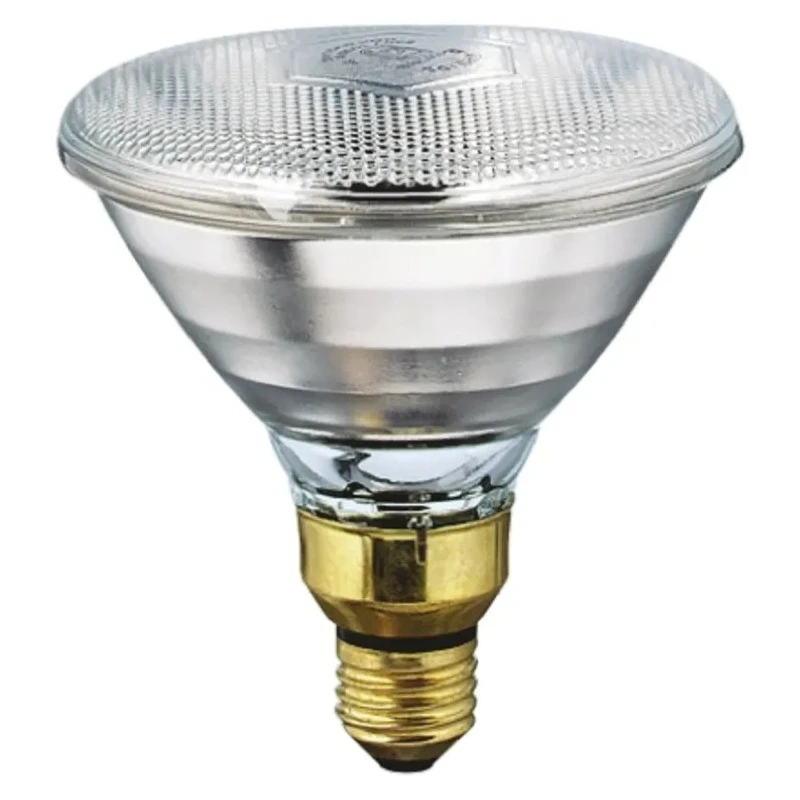 Philips Lighting Infrared (IR) Heat Lamp 100 W E27 240-250V, 136 mm Length, 128 mm Diameter IR100C