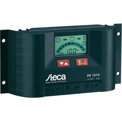 Steca 24 V Solar Charge Controller PR 1010, 30A Maximum Current, PWM Control, Renewable Energy Solution