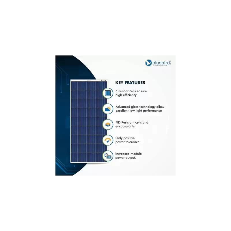  bluebird-165-watt-12-volt-polycrystalline-solar-panel-33084-3