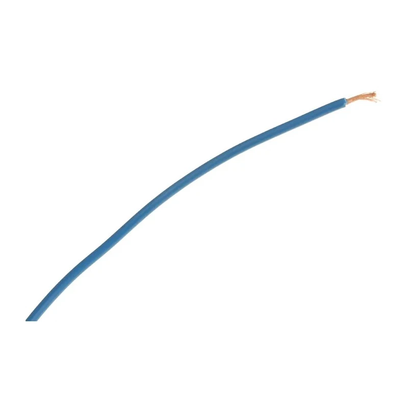 RS PRO Blue 0.26 mm² Hook Up Wire, 23 AWG, 3/0.07 mm Core Strands, 100 m Length, Polyvinyl Chloride Jacket 860-6729