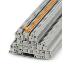 Phoenix Contact UTI 2.5-L/LTB Series DIN Rail Terminal Block Grey 0.2mm² to 4mm² 3-Level Screw Termination 3076023