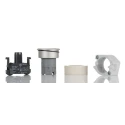 EAO 04 Series Illuminated Momentary Push Button Switch, Panel Mount, 30.5 mm Cutout, IP65, 600 V DC, 500 V AC 704.032.618