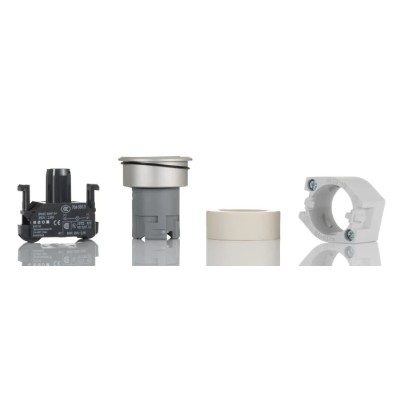 EAO 04 Series Illuminated Momentary Push Button Switch, Panel Mount, 30.5 mm Cutout, IP65, 600 V DC, 500 V AC 704.032.618