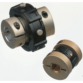 Huco Flexible Coupler Bore Size 6.35mm Torque Rating 0.3Nm Misalignment Angular 2° 0.2mm 207.18.2424